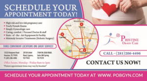 Diseño de Postal por debdesign para Pristine Ob-Gyn Care | Diseño: #9192222