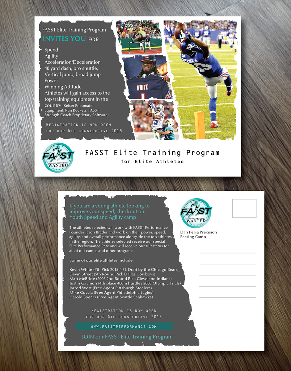 Postcard Design by alex989 for this project | Design #7982536