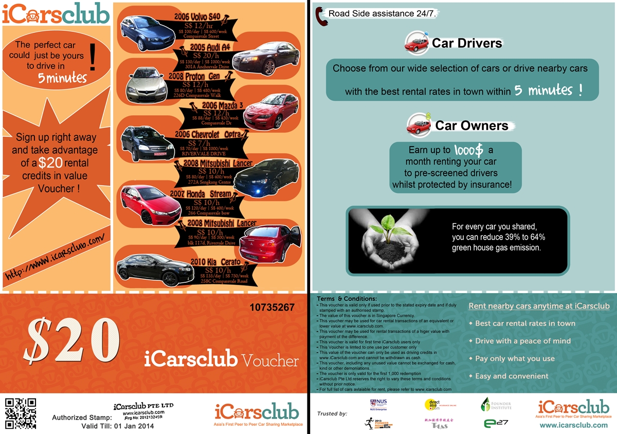 Design de Flyer par Saradavinci pour iCarsclub Pte Ltd | Design #1958118