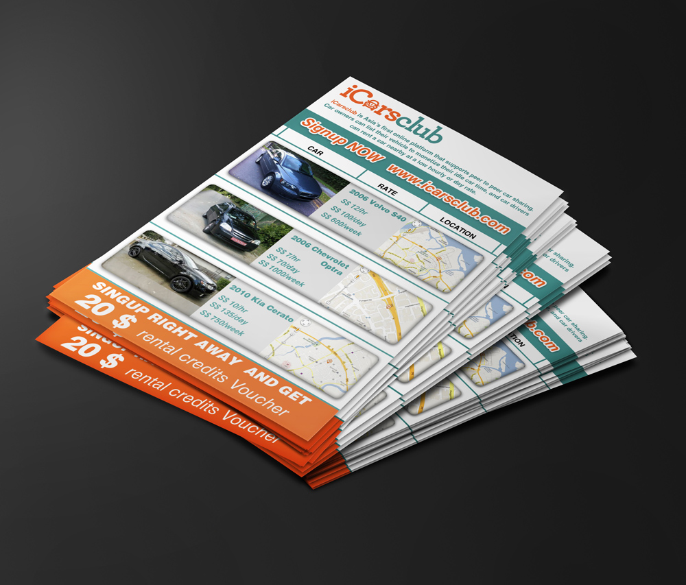 Flyer-Design von FalaBogu für iCarsclub Pte Ltd | Design #1962970