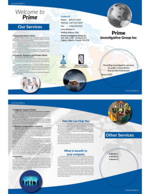 Flyer-Design von stankovic001 für Prime Investigations Ltd | Design #8171279
