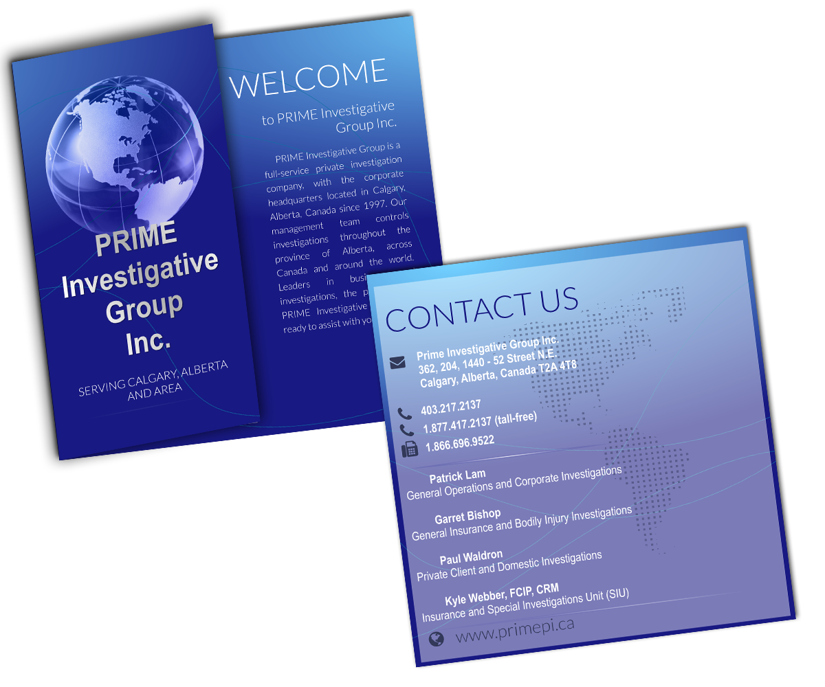 Flyer Design by elveneclipse for Prime Investigations Ltd | Design #8411654