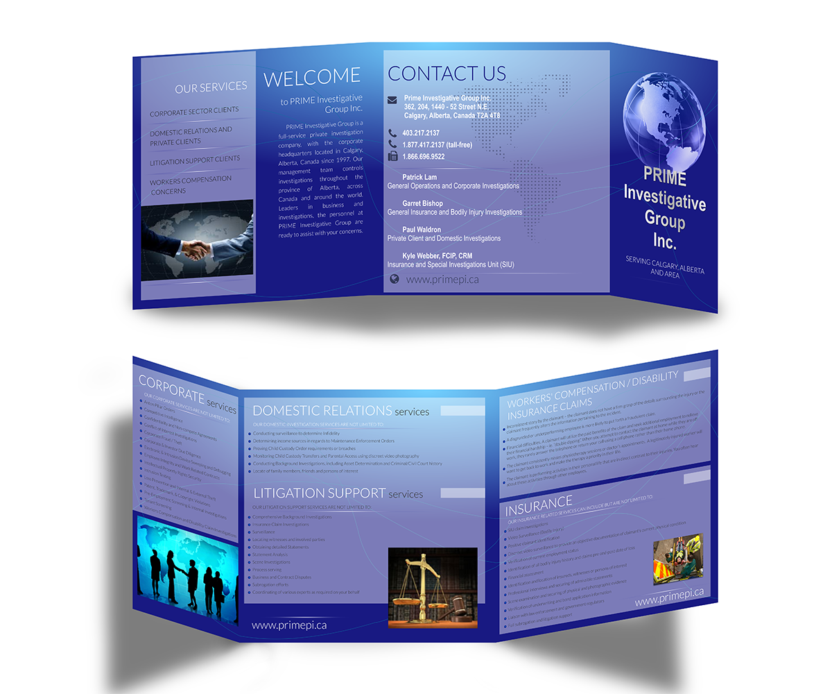 Flyer Design by elveneclipse for Prime Investigations Ltd | Design #8411655