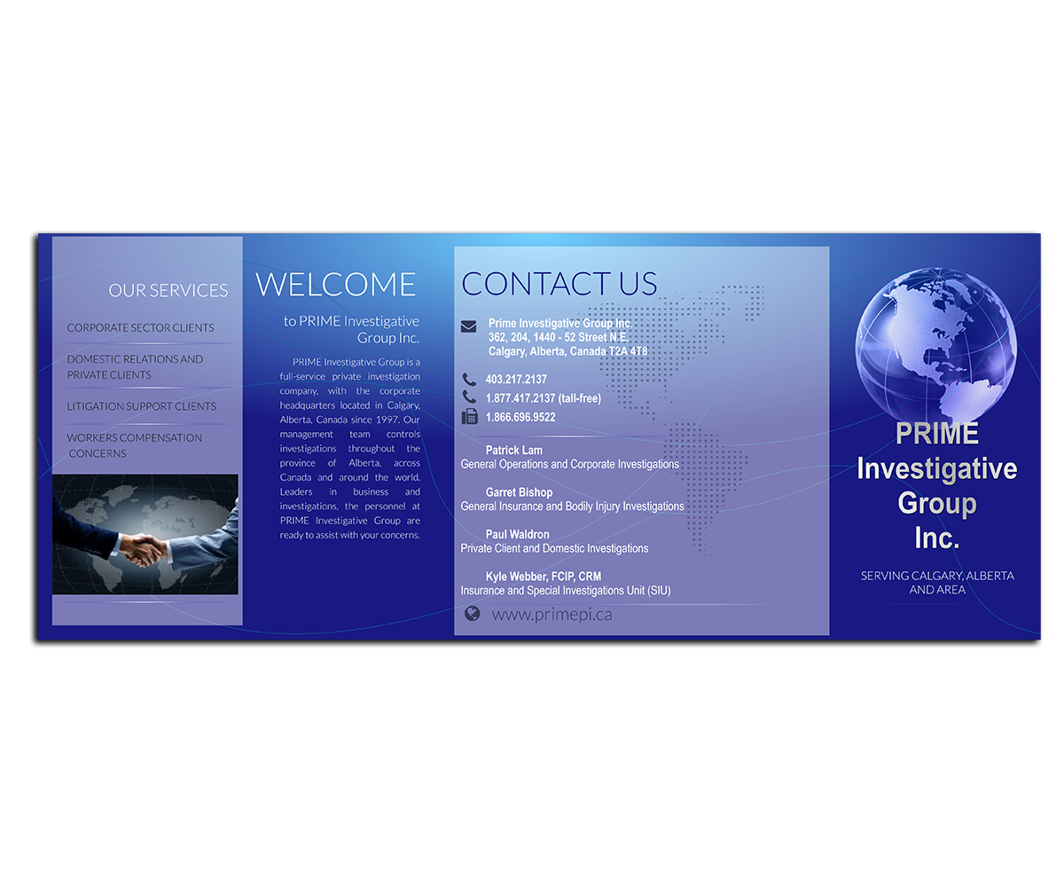 Flyer-Design von elveneclipse für Prime Investigations Ltd | Design #8411657