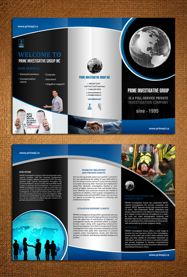 Flyer Design by creative.bugs for Prime Investigations Ltd | Design #7999782