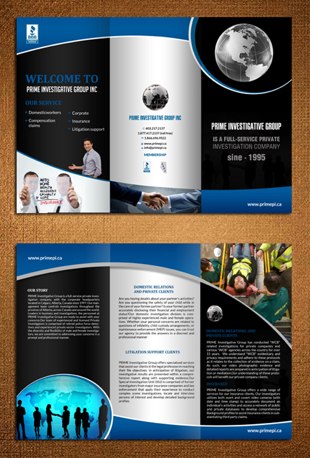 Flyer Design by creative.bugs for Prime Investigations Ltd | Design #8011016