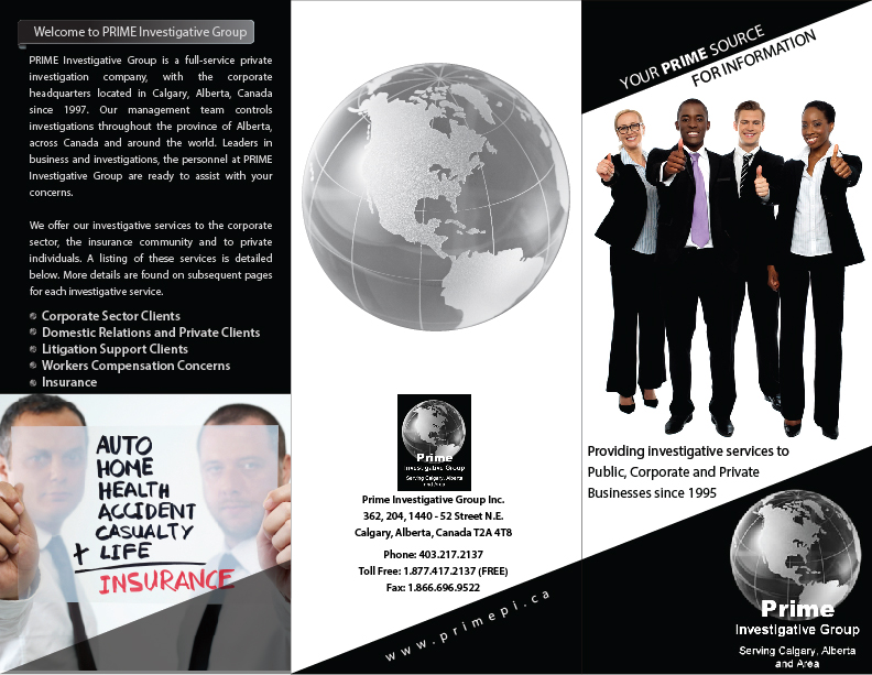 Design de Flyer par CreativeKlub pour Prime Investigations Ltd | Design #8000246