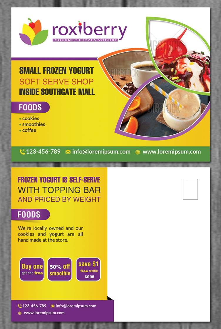 Postcard Design by creative.bugs for this project | Design #7959249