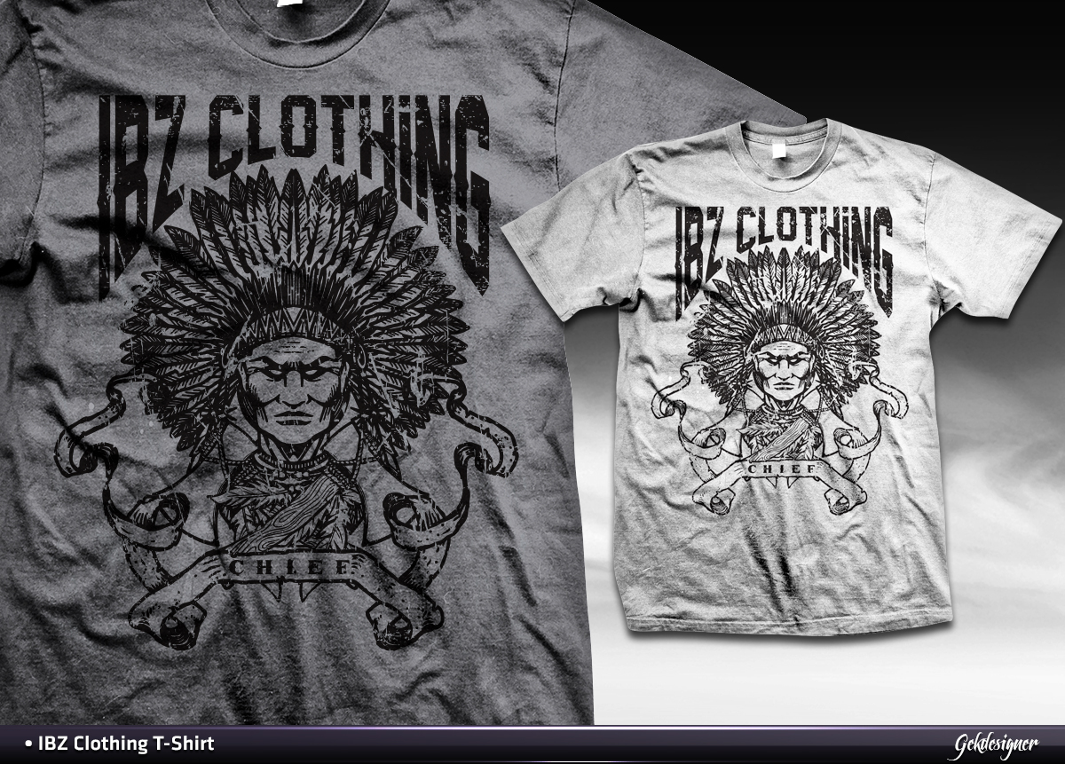 T-shirt Design by gekgrfx for IBZ Clothing | Design: #1962356