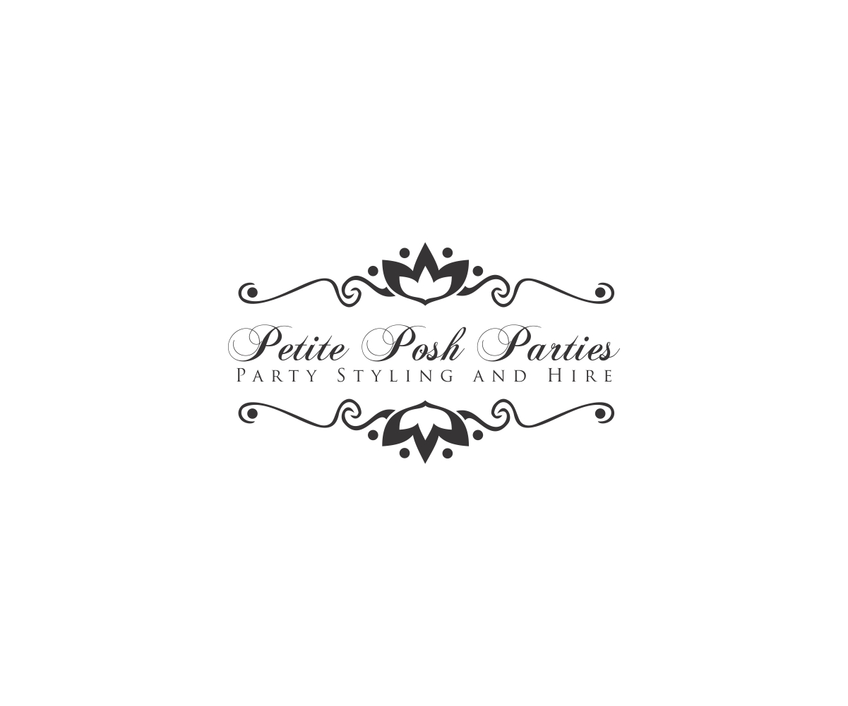 Logo Design by Mandarina for Petite Posh Parties  | Design #1986165