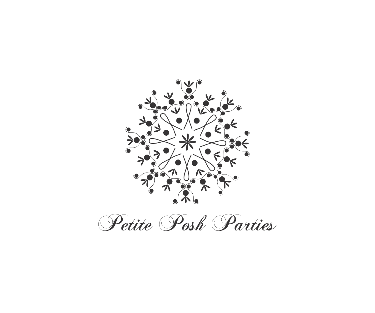 Logo Design by Mandarina for Petite Posh Parties  | Design #1986187