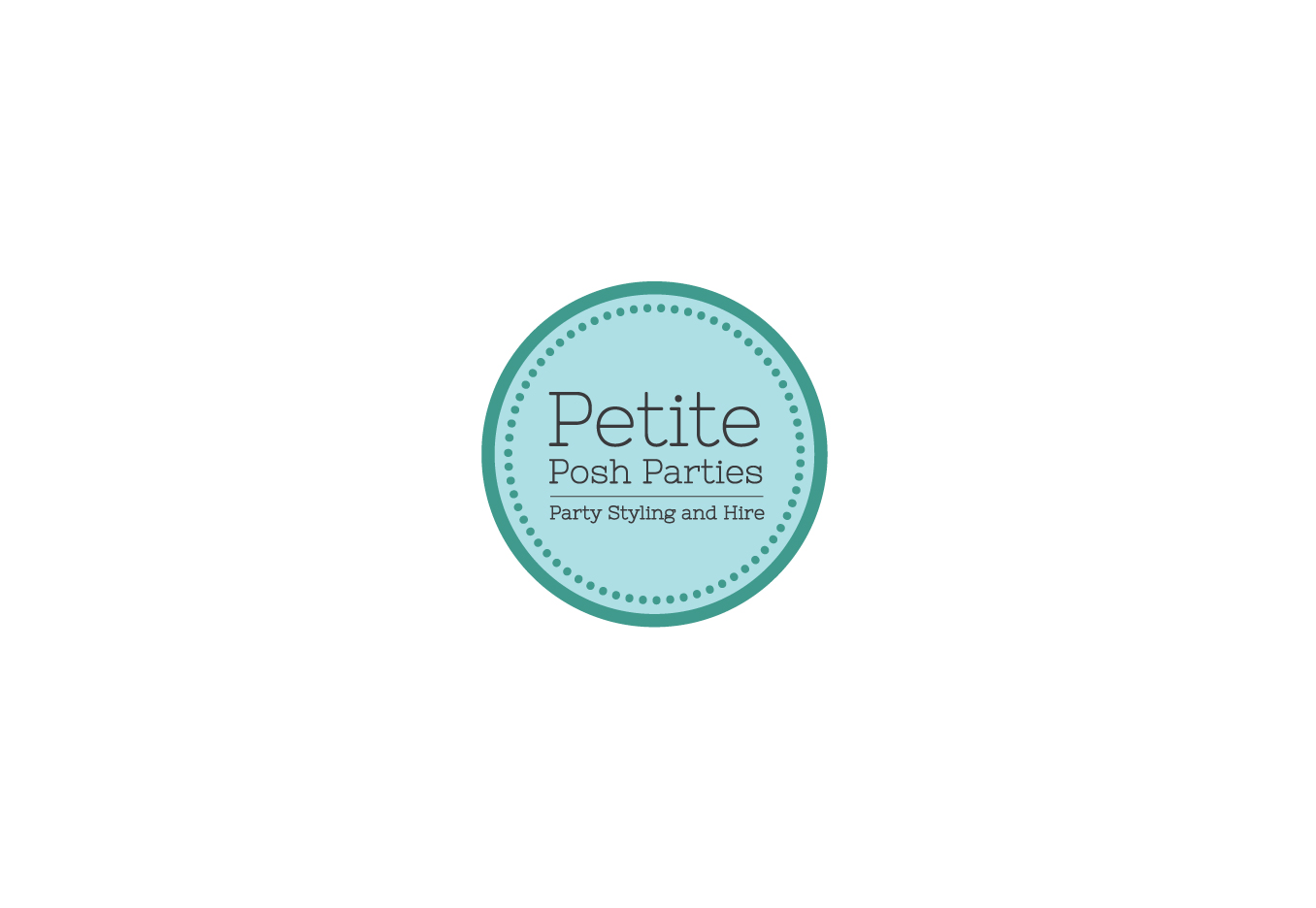 Logo Design by ABG for Petite Posh Parties  | Design #1955159