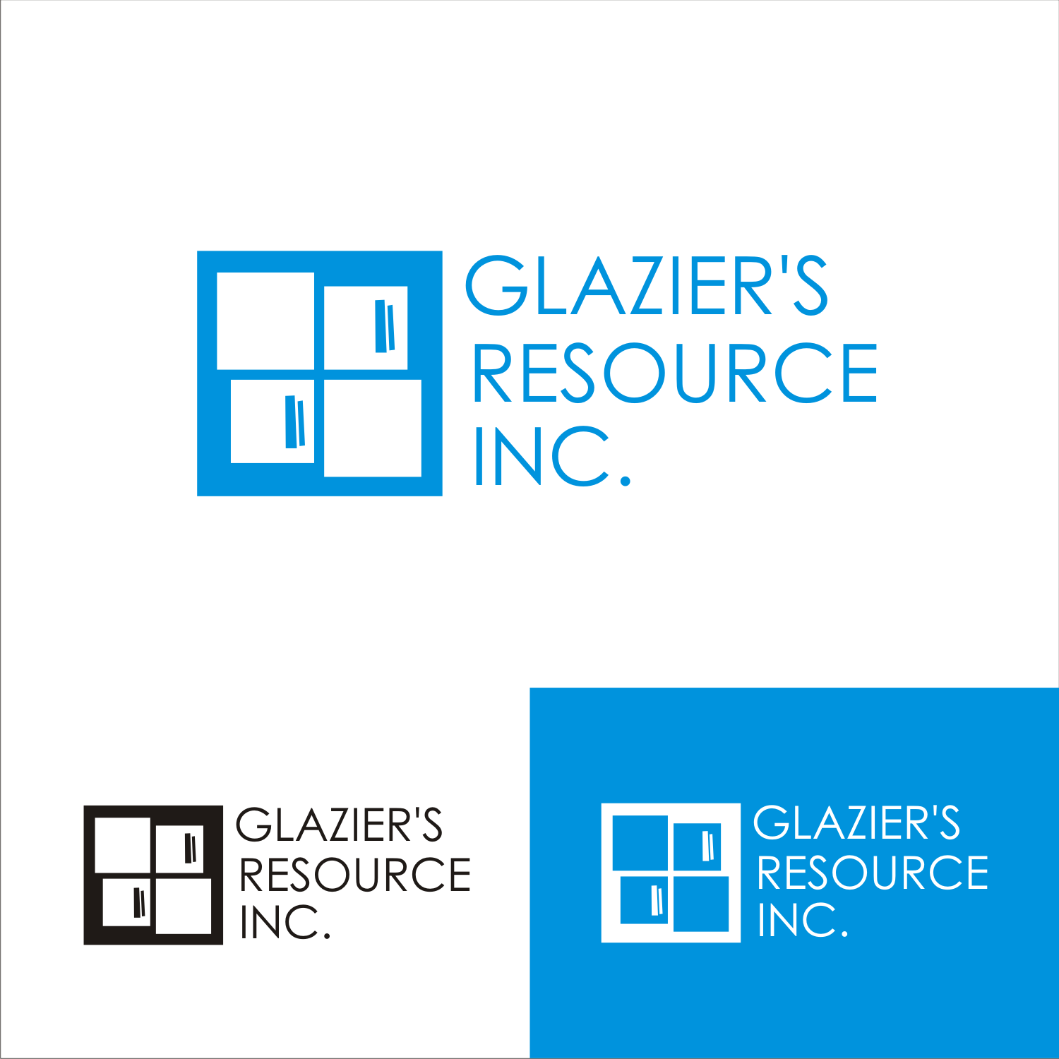 Logo Design by dp748365 for Glaziers Resource Inc | Design #8399603