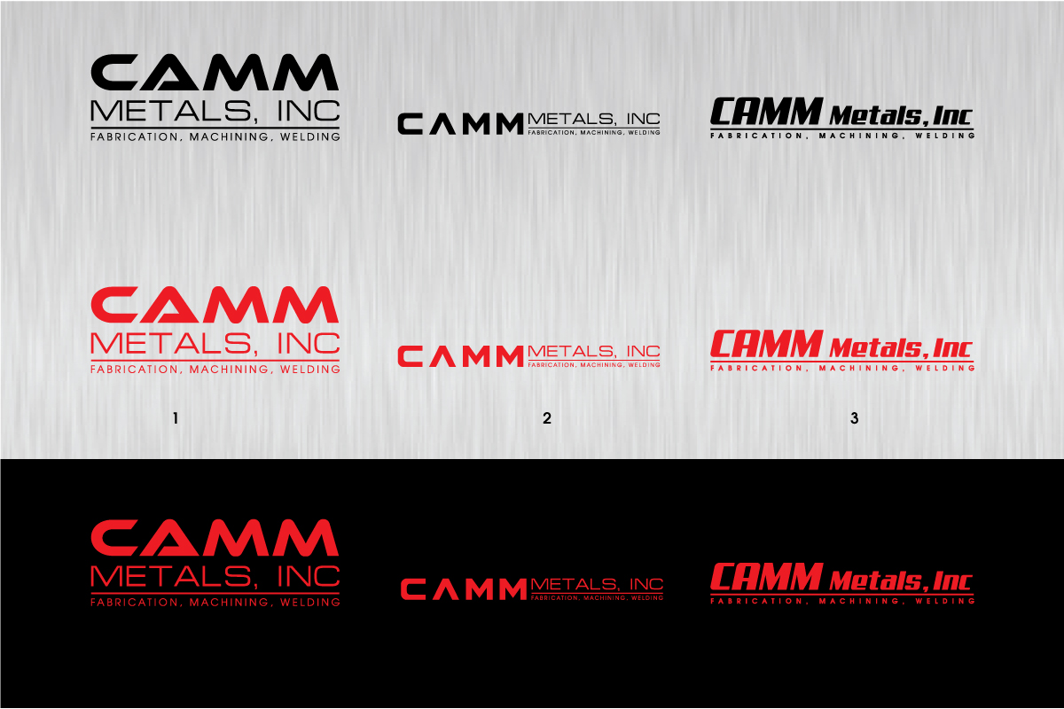 Logo Design by Hulk smith for CAMM Metals, Inc. | Design #8159130
