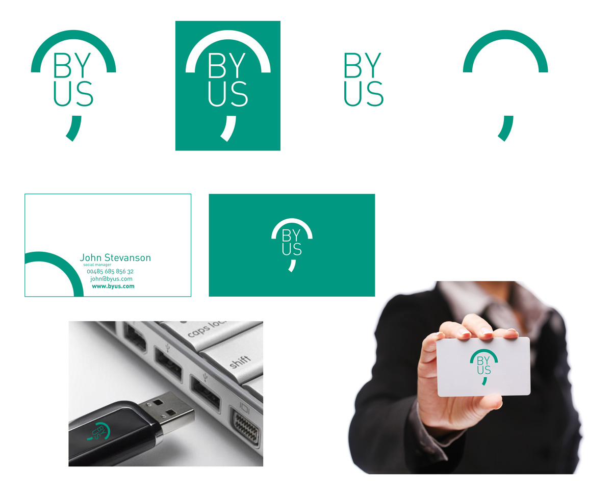 Logo Design by Simon Gr for BY US | Design #1951808