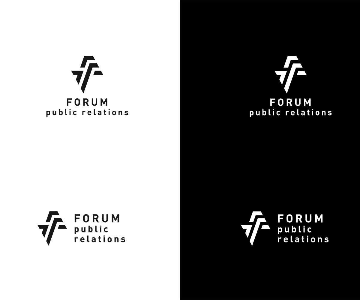 Diseño de Logo por J85 para Forum Public Relations | Diseño: #7987212