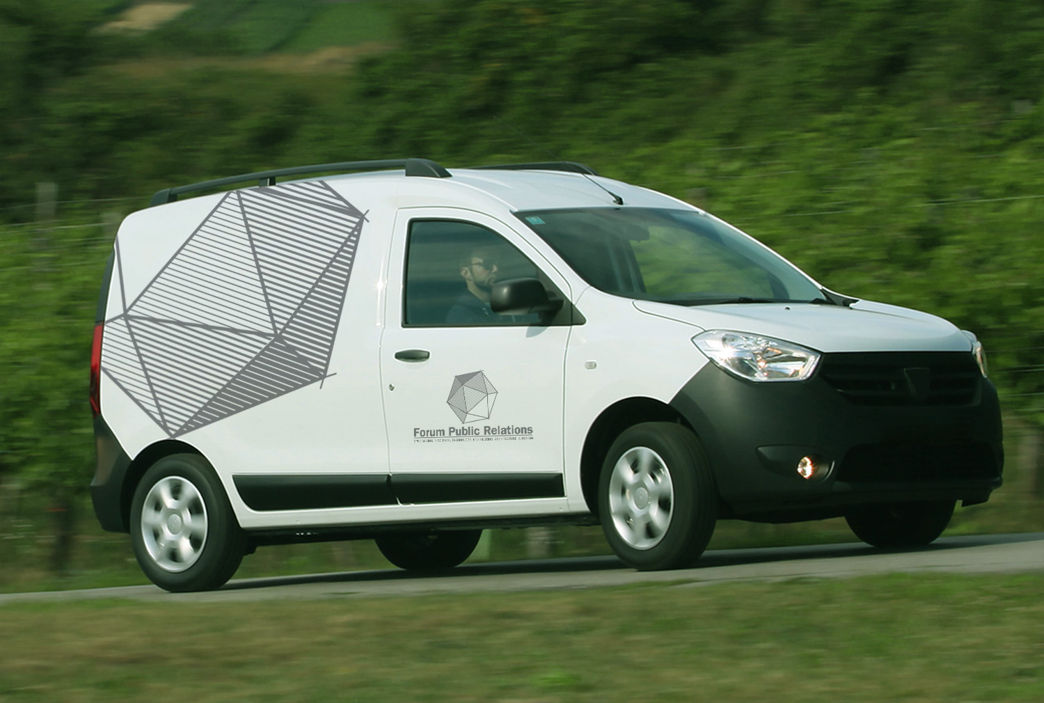 Logo Design by Ruby Rose Designs for Forum Public Relations | Design #8007209