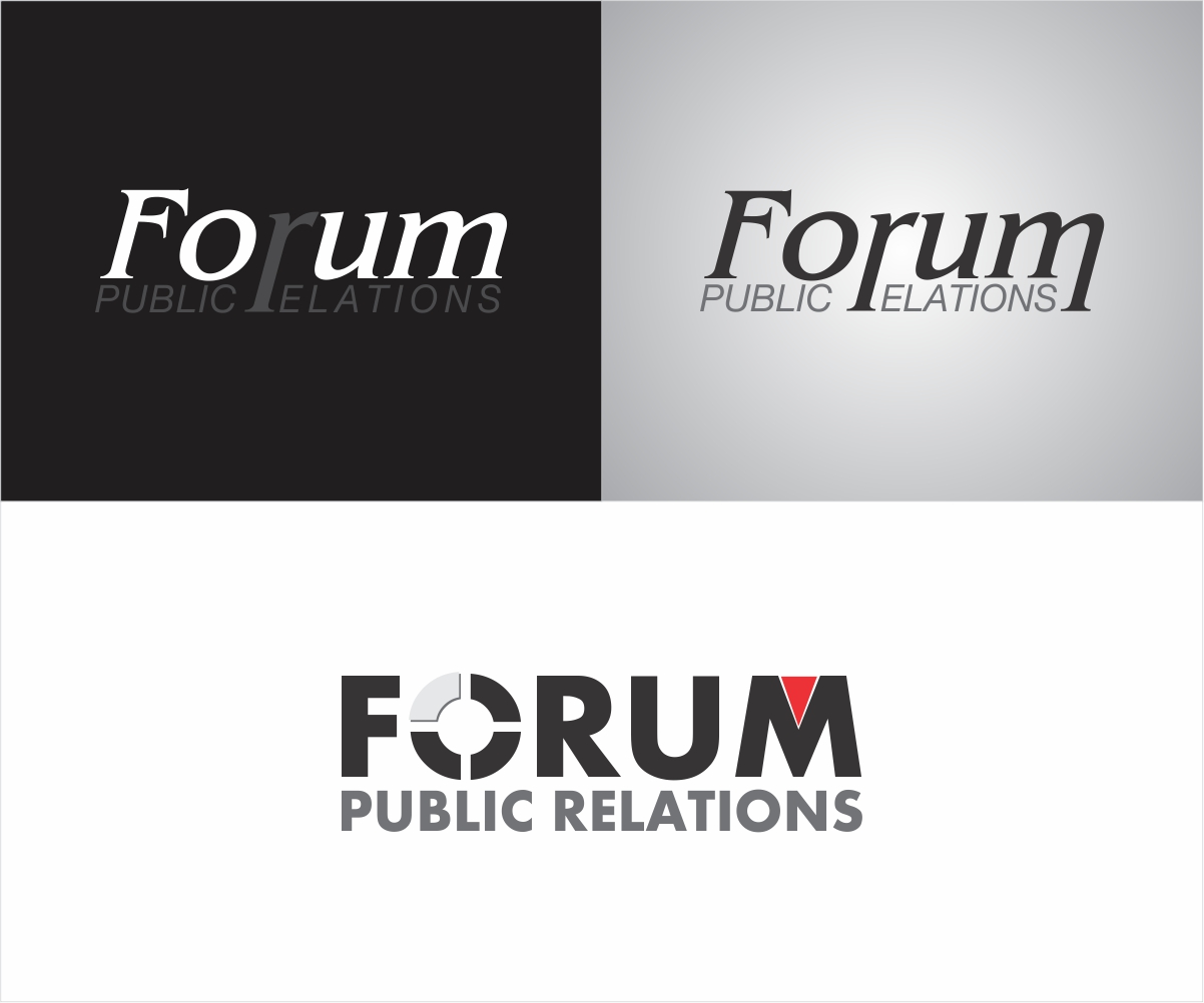 Diseño de Logo por Kamal para Forum Public Relations | Diseño #7955491