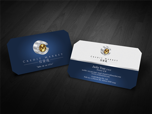 Visitenkarten-Design von diRtY.EMM für Credit Market Pty Ltd | Design: #2028811