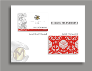 Business Card Design by nandiwardhana for Credit Market Pty Ltd | Design: #2029979
