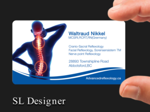 Diseño de Tarjeta de Presentación por SL Designer para Advanced Reflexology | Diseño: #7978364