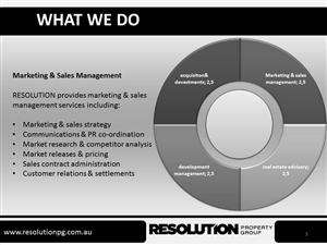 PowerPoint Design by sigitarrin for Resolution Property Group Pty Ltd  | Design: #1964717