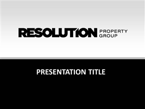 PowerPoint Design by sigitarrin for Resolution Property Group Pty Ltd  | Design: #1977766