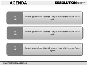 PowerPoint Design by sigitarrin for Resolution Property Group Pty Ltd  | Design: #1977771