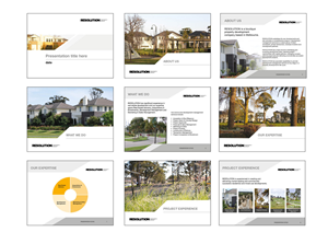 PowerPoint Design by chetna patel for Resolution Property Group Pty Ltd  | Design #2074394