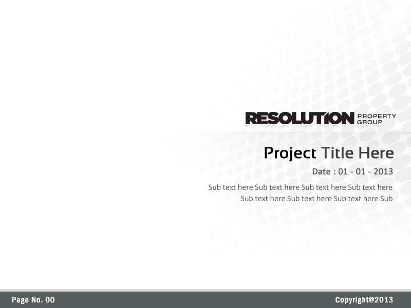 PowerPoint Design by Best Design Hub for Resolution Property Group Pty Ltd  | Design #1959312