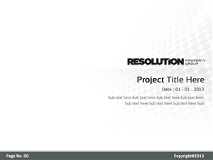 PowerPoint Design by Best Design Hub for Resolution Property Group Pty Ltd  | Design: #1959312
