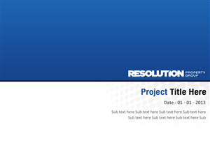 PowerPoint Design by Best Design Hub for Resolution Property Group Pty Ltd  | Design: #1995682