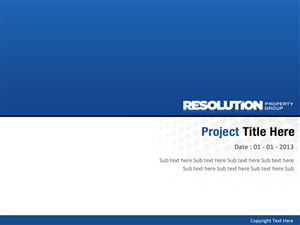 PowerPoint Design by Best Design Hub for Resolution Property Group Pty Ltd  | Design: #1995685