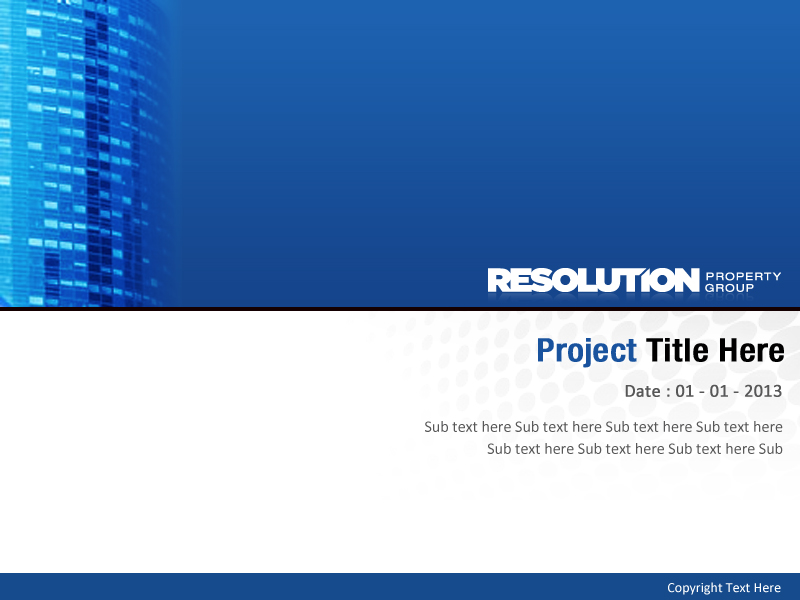 PowerPoint Design by Best Design Hub for Resolution Property Group Pty Ltd  | Design #1995691