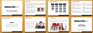 PowerPoint Design by Sbss for Resolution Property Group Pty Ltd  | Design: #2020603