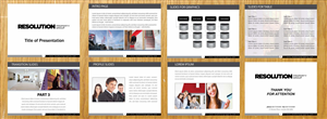 PowerPoint Design by Sbss for Resolution Property Group Pty Ltd  | Design: #2020623