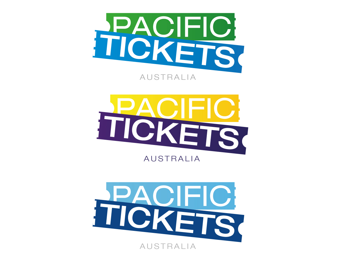 Logo Design by Juuri for Pacific Tickets Pty. Ltd. | Design #7964066