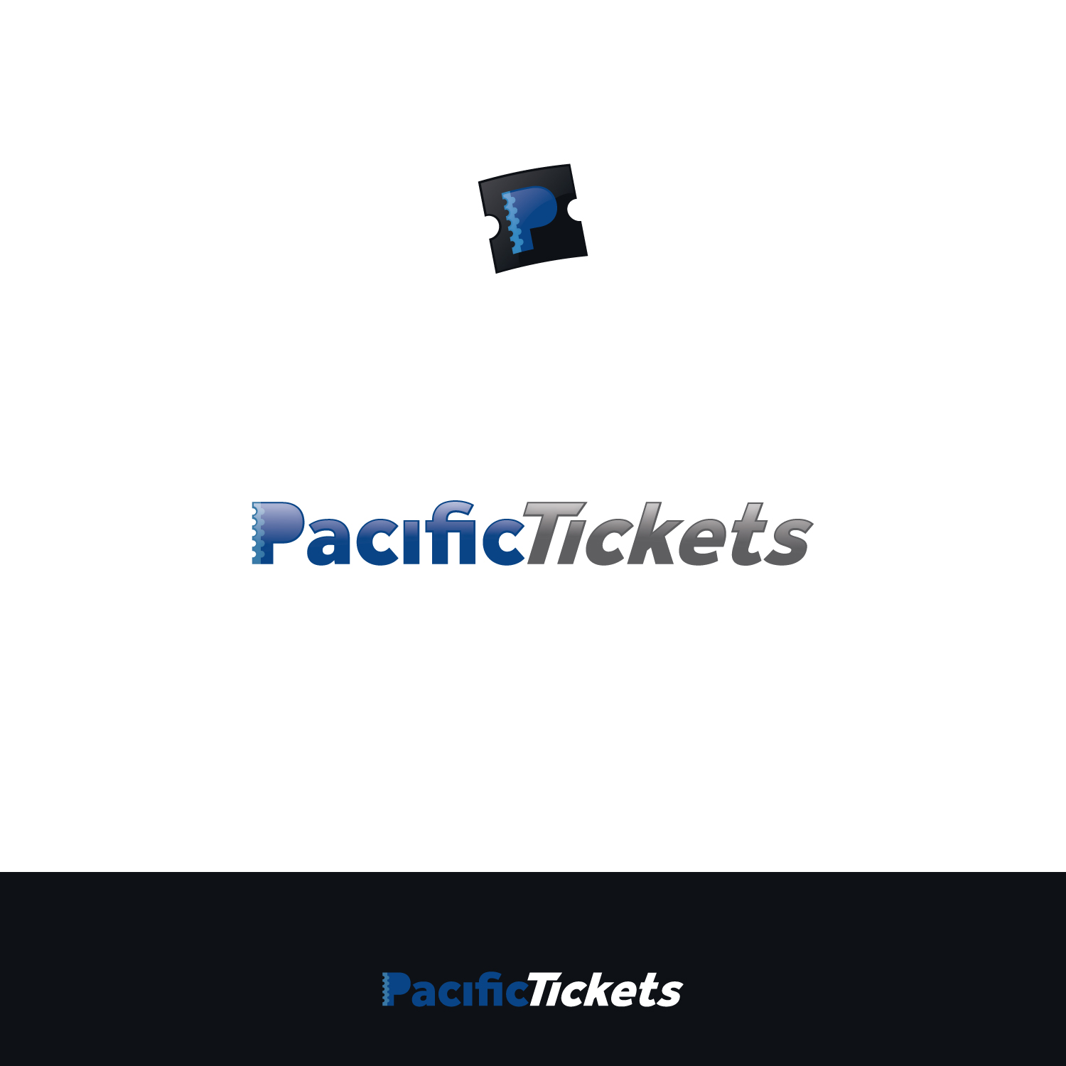 Logo Design by wall-jamboree for Pacific Tickets Pty. Ltd. | Design #7971714