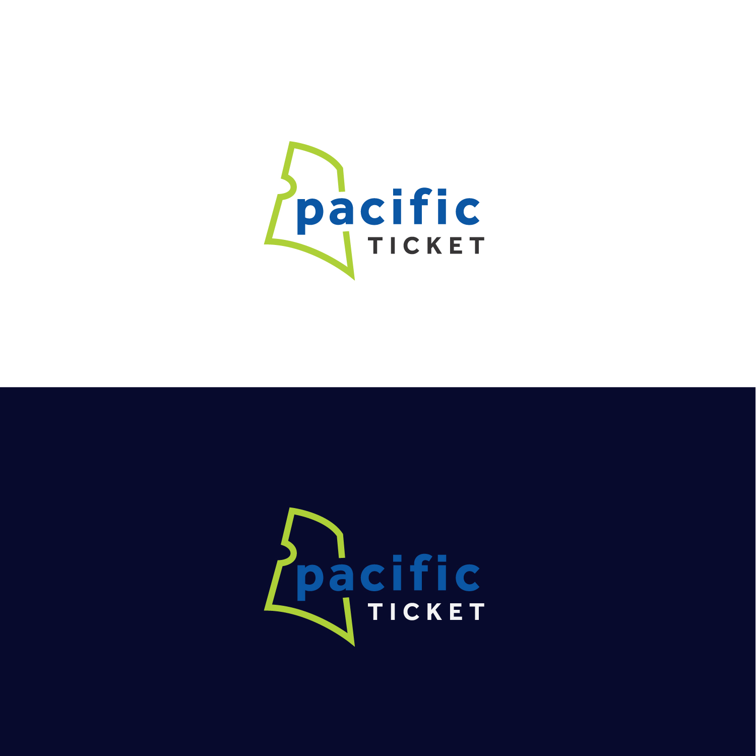 Logo Design by wall-jamboree for Pacific Tickets Pty. Ltd. | Design #7971717