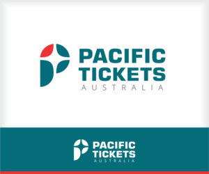 Logo Design by  CryptGraphics for Pacific Tickets Pty. Ltd. | Design: #7958878