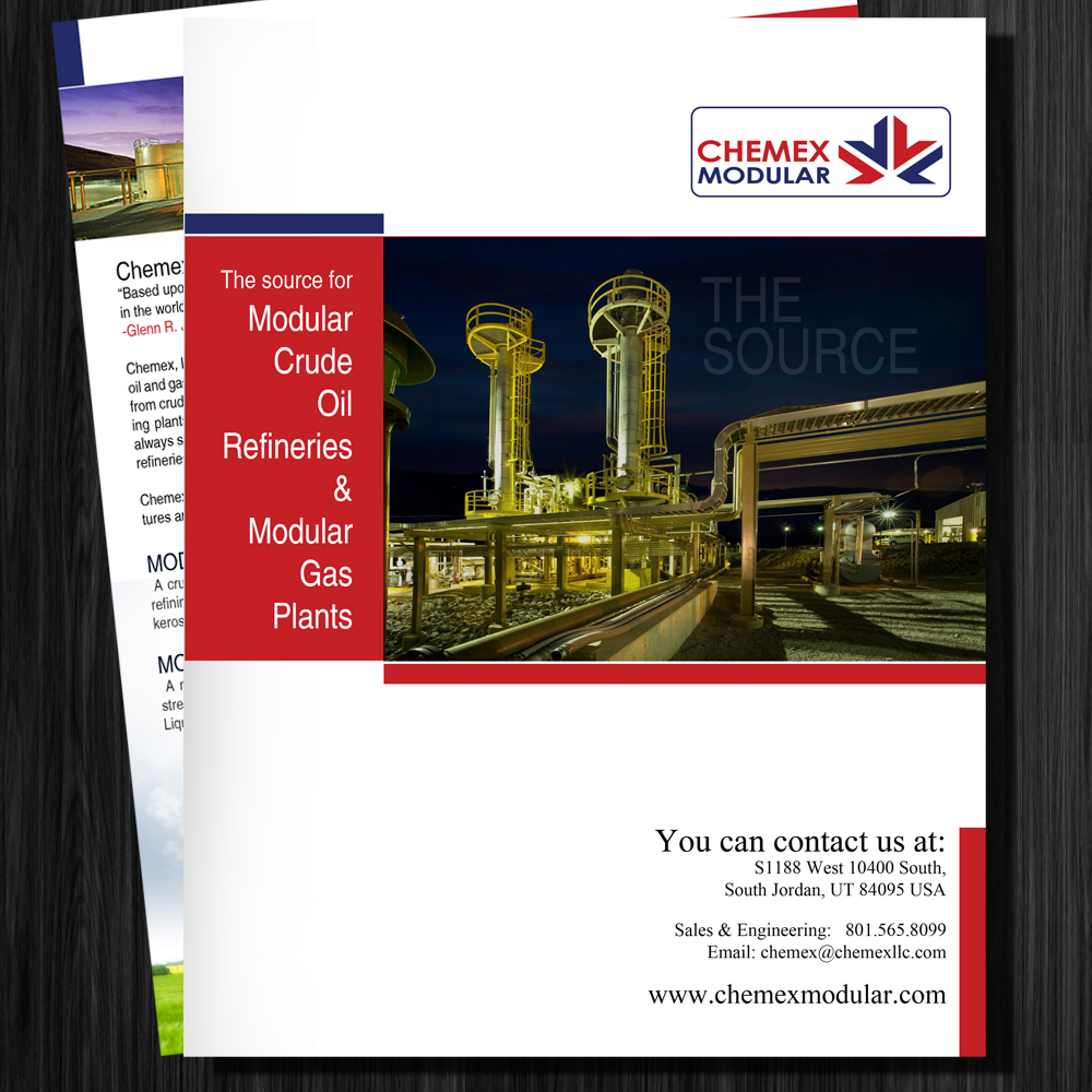 Brochure Design by uk for Chemex LLC | Design #1957375