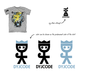 Logo Design by Charala for DYJ code | Design: #1993270