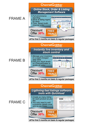 Banner Ad Design by Heru Purwanto for ChannelGrabber | Design #1974159