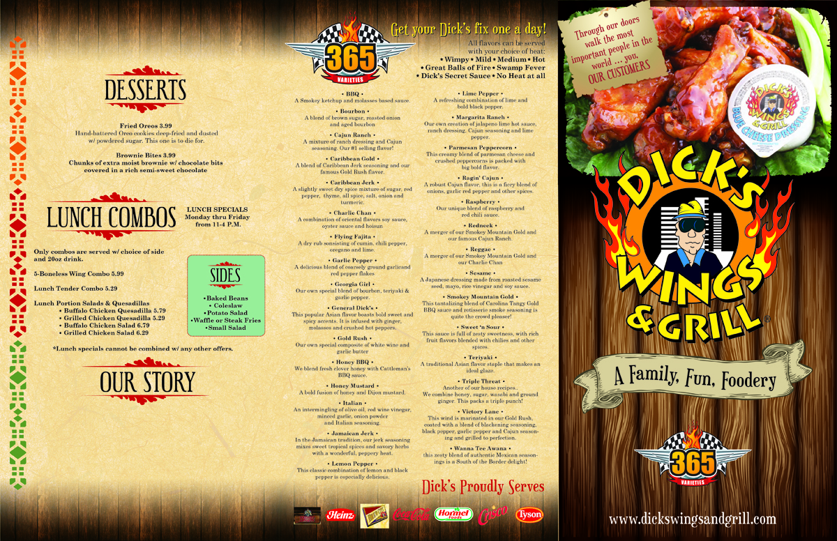 Menu Design by Nuria Ferrero for David Dobbs Enterprises / Menu Designs | Design #1968951