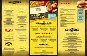 Menu Design by Nuria Ferrero for David Dobbs Enterprises / Menu Designs | Design: #1979581