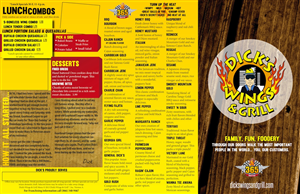 Design de Menu par rundano pour David Dobbs Enterprises / Menu Designs | Design #1958466