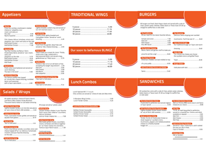 Design de Menu par Arimac Lanka pour David Dobbs Enterprises / Menu Designs | Design #1972045