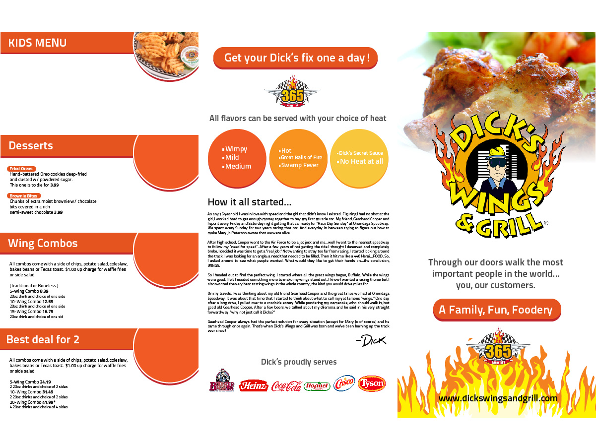 Menu Design by Arimac Lanka for David Dobbs Enterprises / Menu Designs | Design #1979679