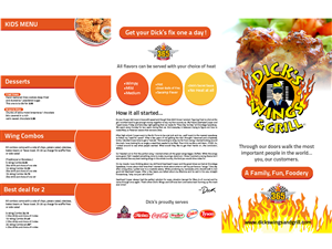 Menu Design by Arimac Lanka for David Dobbs Enterprises / Menu Designs | Design: #1979679