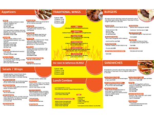 Menu Design by Arimac Lanka for David Dobbs Enterprises / Menu Designs | Design: #1979685